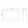 Биокамин Safretti CARRE DT black/white